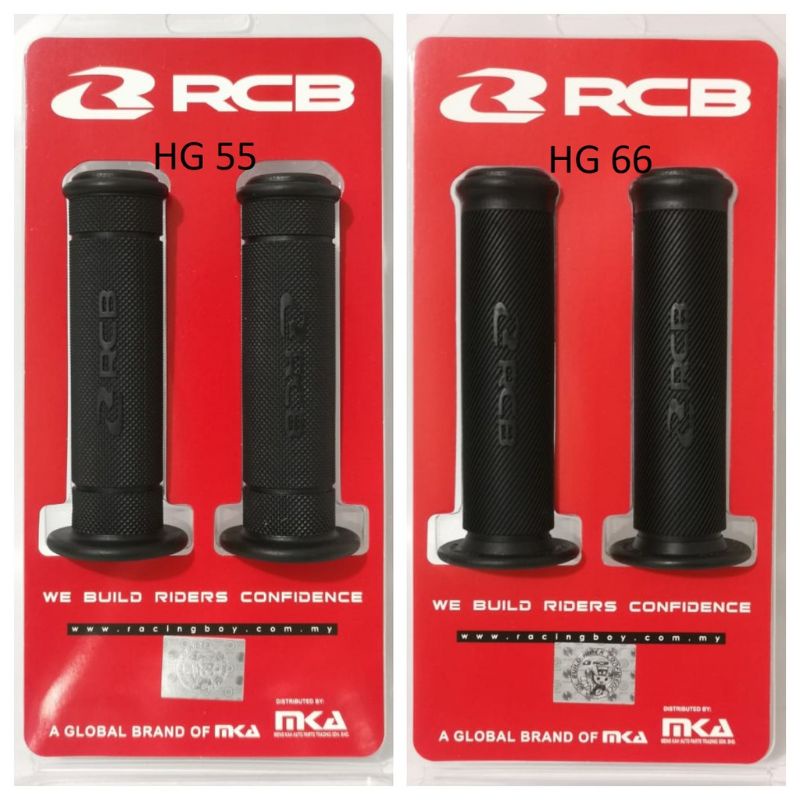 Handgrip Handfat Grip  RCB Original  HG55 &amp; HG 66 Bulu Racing Boy Original Aerox Nmax Pcx Beat Vario