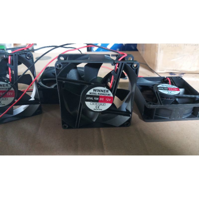 KIPAS FAN DC 12VOLT 6X6CM KIPAS PENDINGIN POWER 6X6