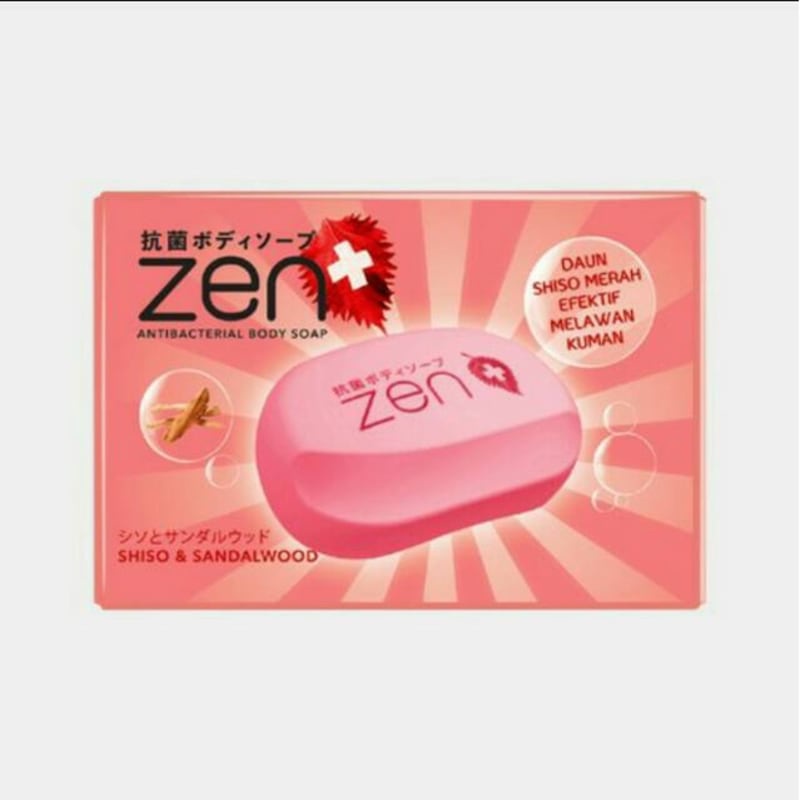 

ZEN Antibacterial Body Soap | Sabun Zen Batang 80gr