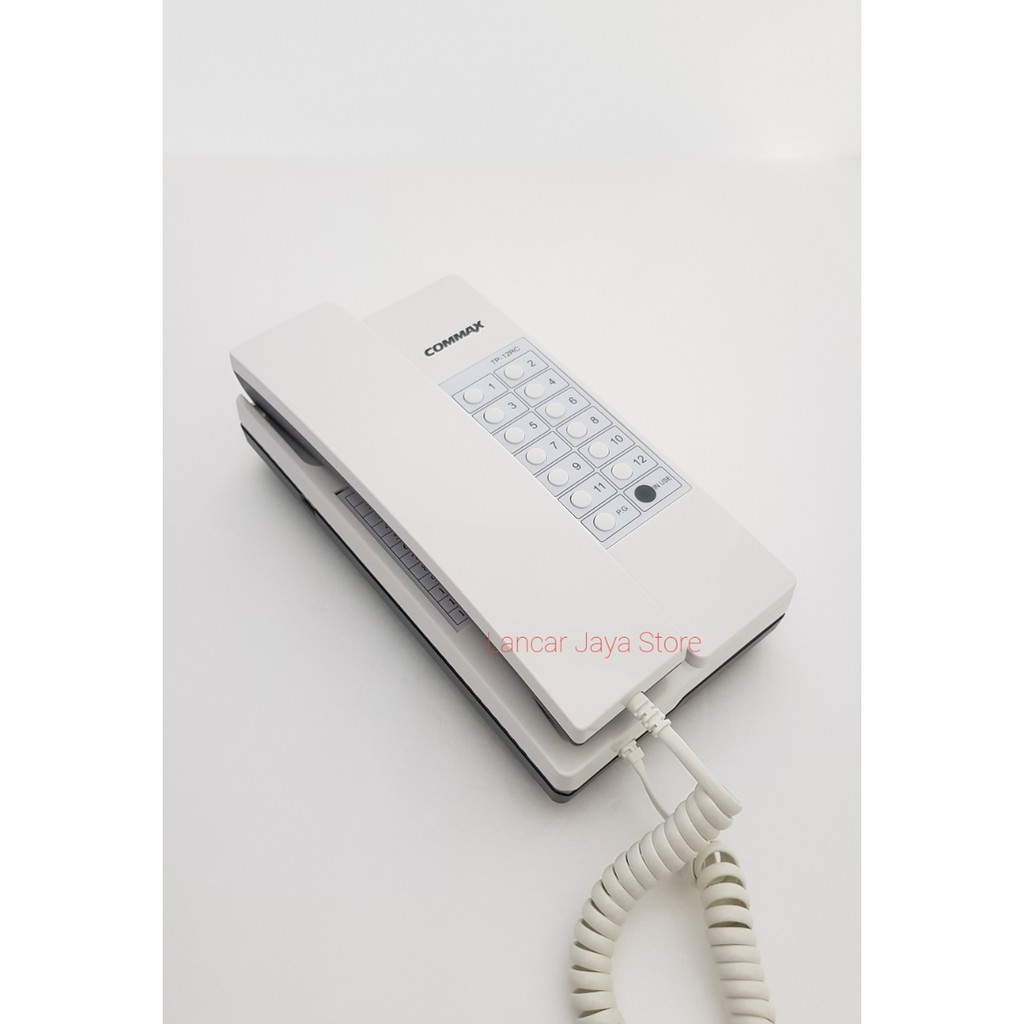 Intercom / Interphone Commax TP-12RC Putih