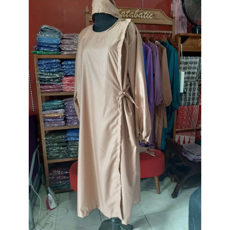 APD GOWN MODEL KIMONO + BORDIR NAMA 1 baris