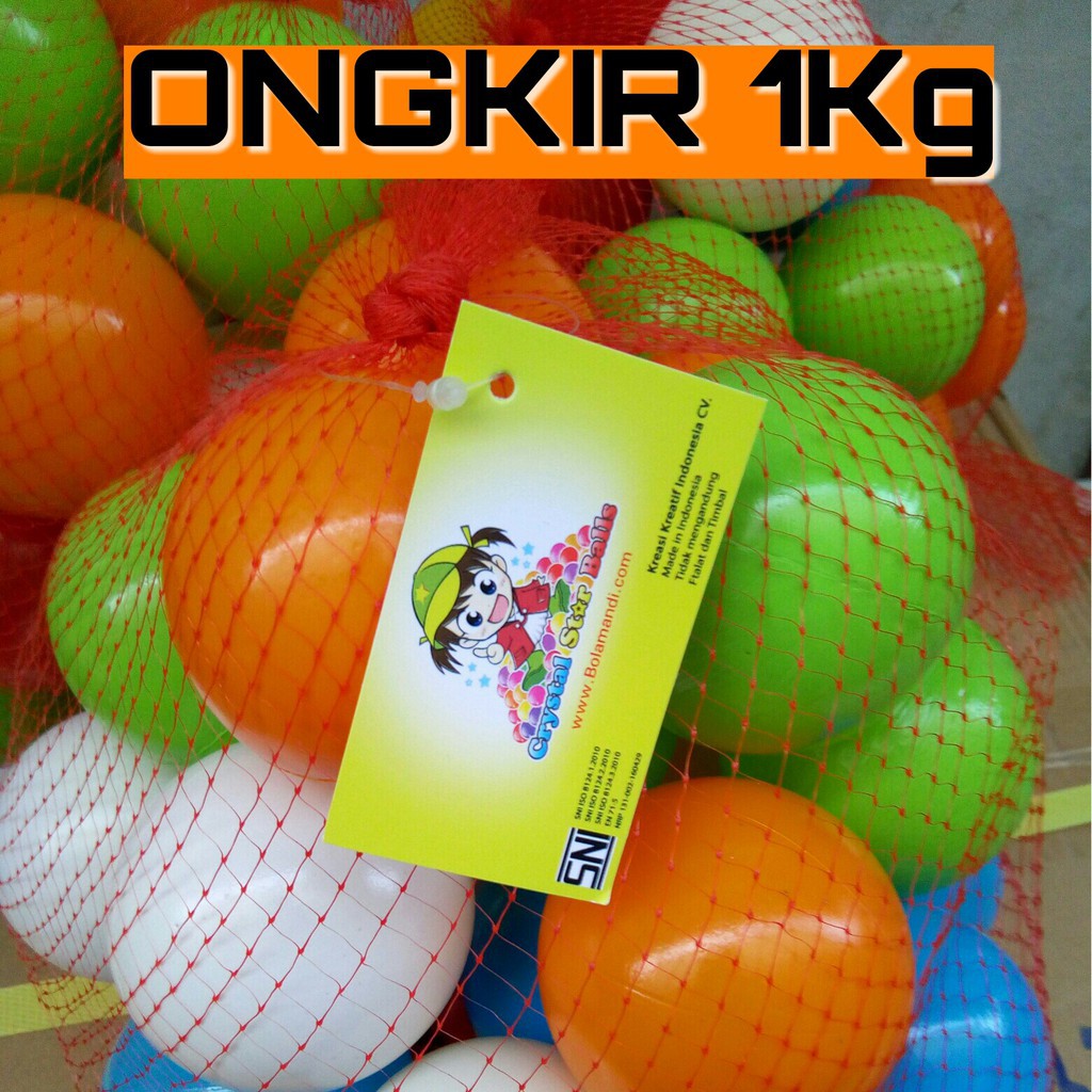 100pcs Bola Mandi Bola Isi 100 Mainan Anak Ongkir termurah STOK TERBATAS