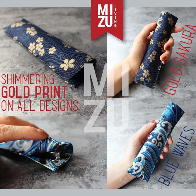 

SALE MIZU YUKATA Gold Pen Kimono Sleeve Pencil Case Fountain Pen Protector