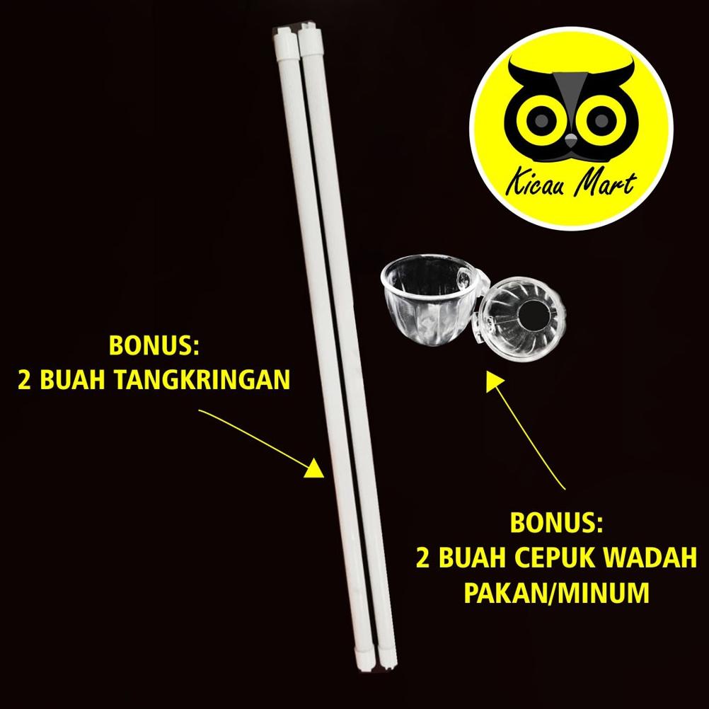 Sangkar Burung Pleci Besi Import Kandang Ciblek Kolibri Konin Ciblek Dll Tebal Spbim