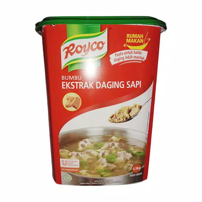 

PROMO ROYCO EKSTRAK DAGING SAPI 1.5KG BUMBU & BAHAN MASAKAN MAKANAN & MINUMAN