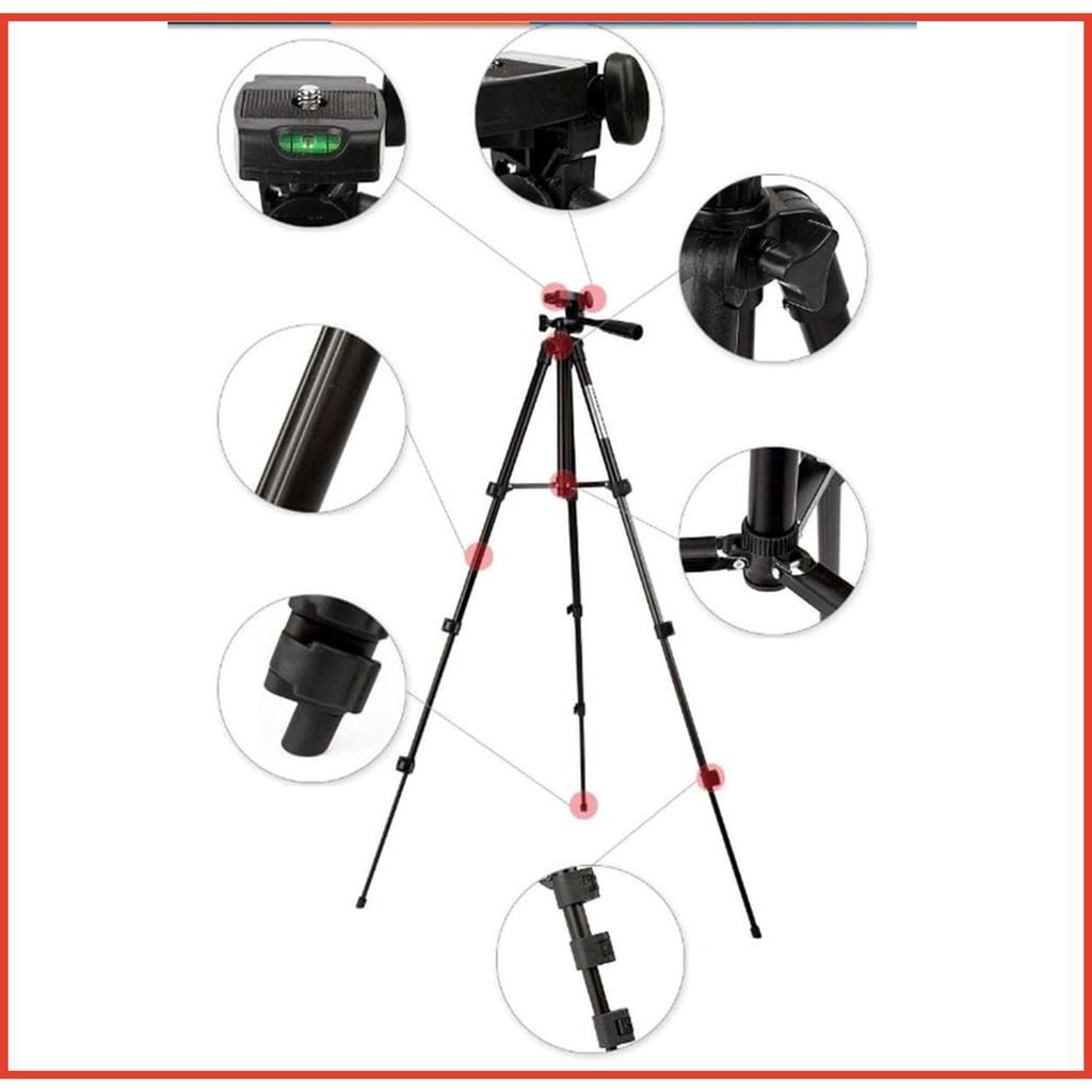 Tripod Hp dan Kamera WT-3120A