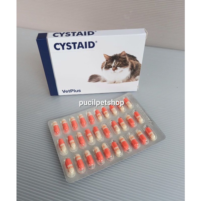 Cystaid Obat Kucing Susah Pipis Susah Kencing Obat Urinary Kucing Gangguan Saluran Kemih Kucing Urin