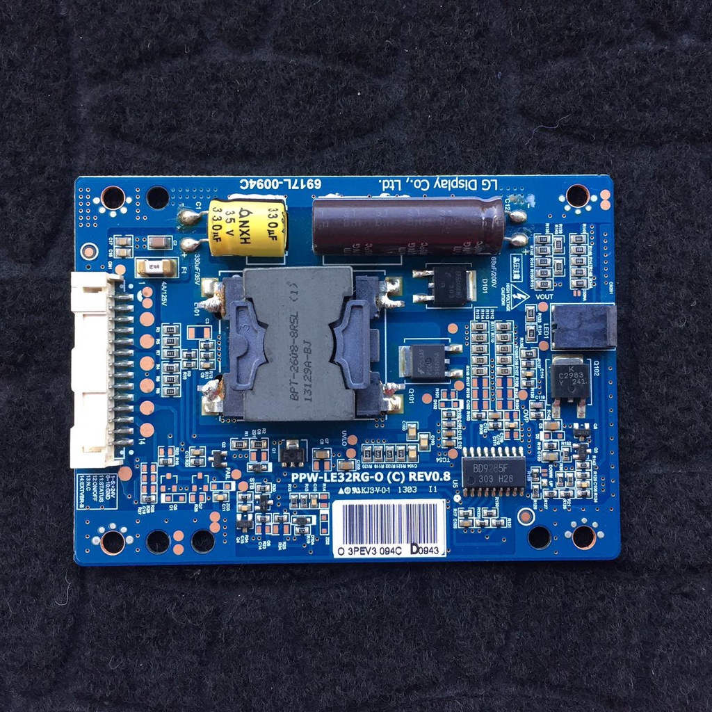 BALLAST - INVERTER BACKLIGHT TV LG 32LS3110 - 32 LS 3110 - 6917L-0094C