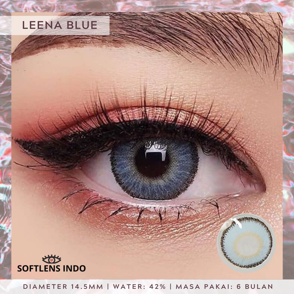 Softlens Dreamcolor1 leena blue/ biru