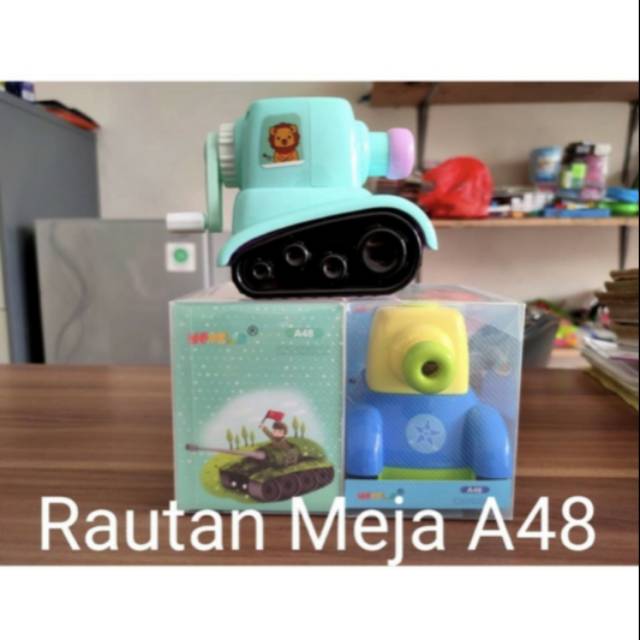 

Rautan Meja A48/Rautan putar/ pensil sharpener/ rautan duduk