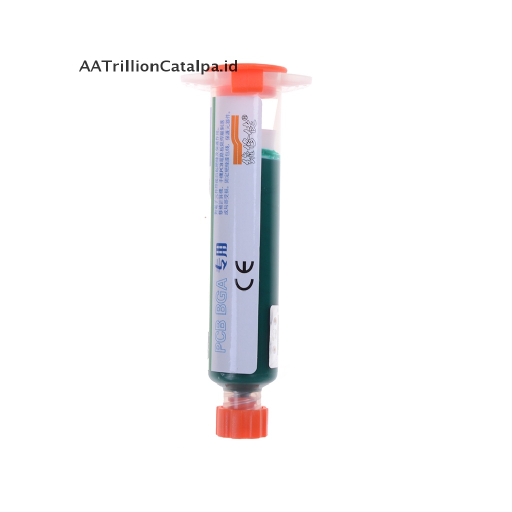 (AATrillionCatalpa) 10cc Pasta Solder Flux PCB BGA Hijau Tahan UV