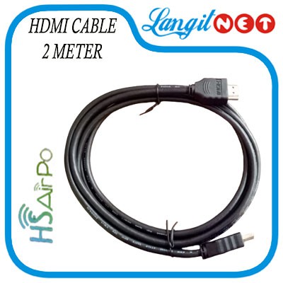 HS AIRPO HDMI CABLE 2 METER 4K HS HDC 2M