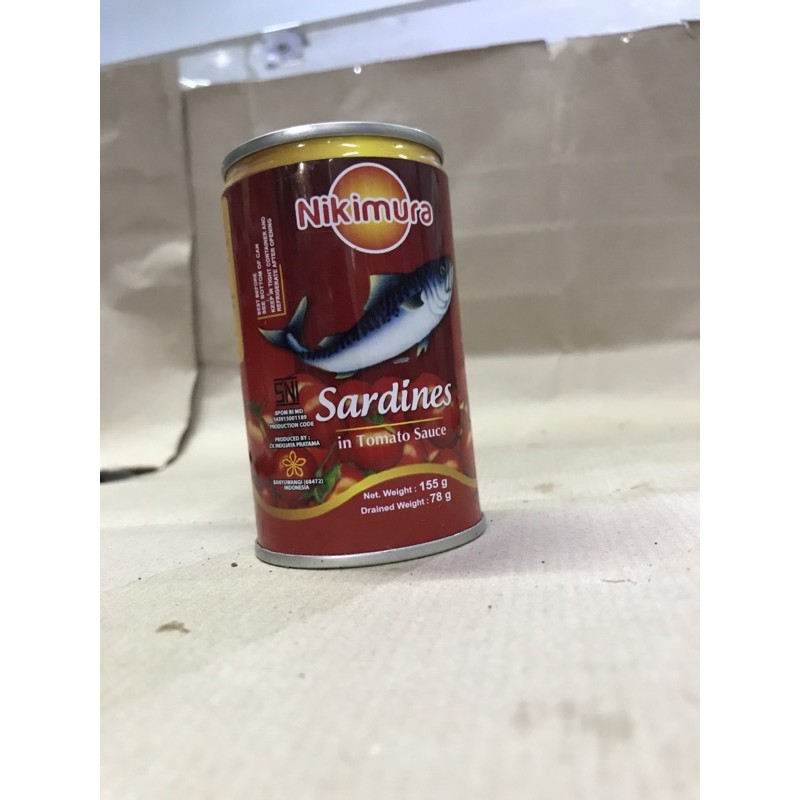 

Nikimura Sarden 155gr/Satuan