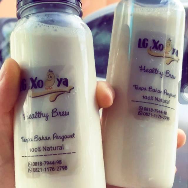 

Susu kacang plain / less sugar / tidak manis
