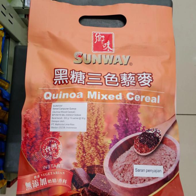 

Discount Sunway Quinoa Mixed Cereal Instant Isi 10x30gr