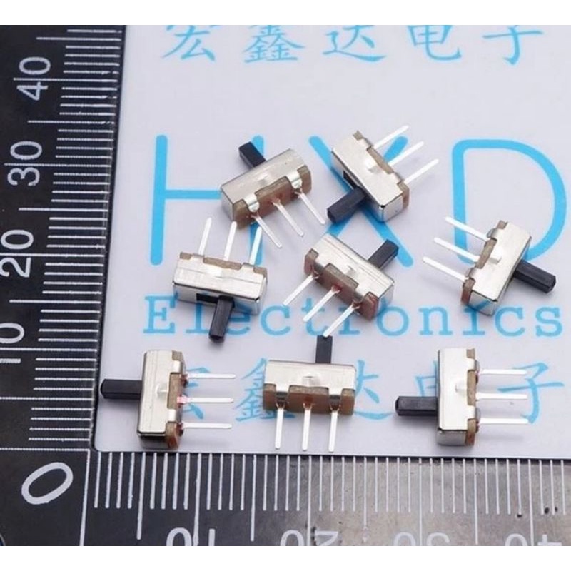 SS12D00 G4 Toggle Switch saklar on off 2 Position 3p slide geser 3pin