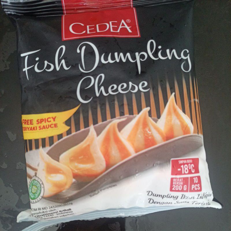 

Cedea Fish Dumpling Cheese 200gr