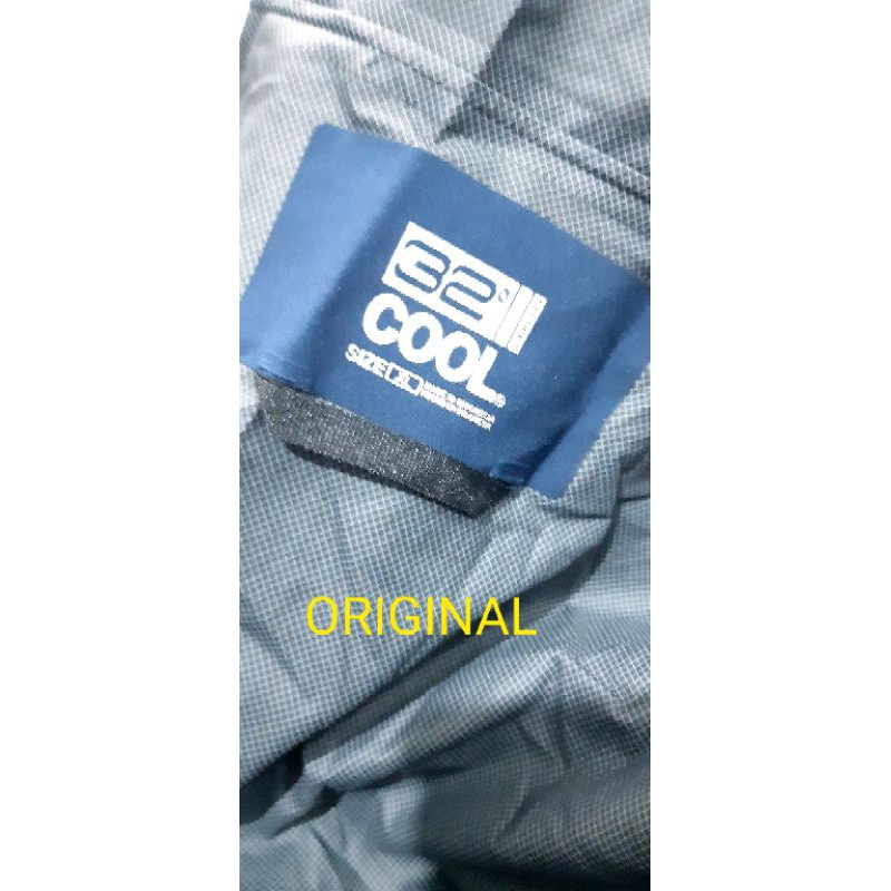 "MENS WEATHERPROOF 32 DEGREES COOL FULL ZIP HOODED RAIN JACKET"