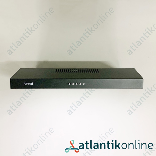 COOKER HOOD cookerhood penghisap asap dapur slim 60 cm 60cm black hitam RINNAI RH-126B RH126B RH 126 B