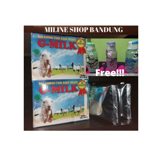 

Susu kambing etawa organik bubuk G Milk