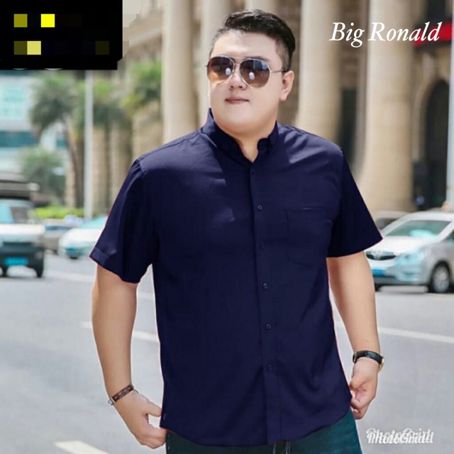 PSY-KEMEJA JUMBO POLOS NAVY
