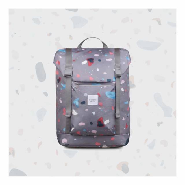 Tas backapck Exsport - Tas sekolah Camberra Terrazo
