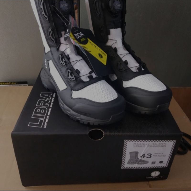 Sepatu PDL Tactical Boots BOA Parabellum LIBRA TROOPER Provost TNI Original