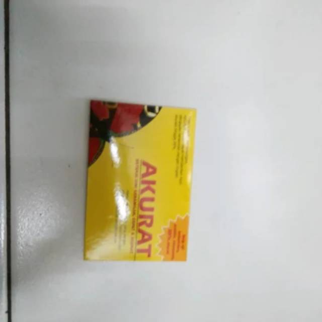 Akurat tespek satu lembar