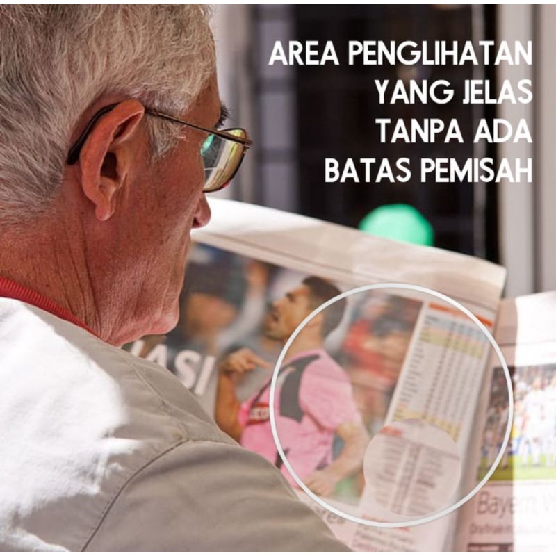 Lensa Progresif Blueray Photocromic Gosok