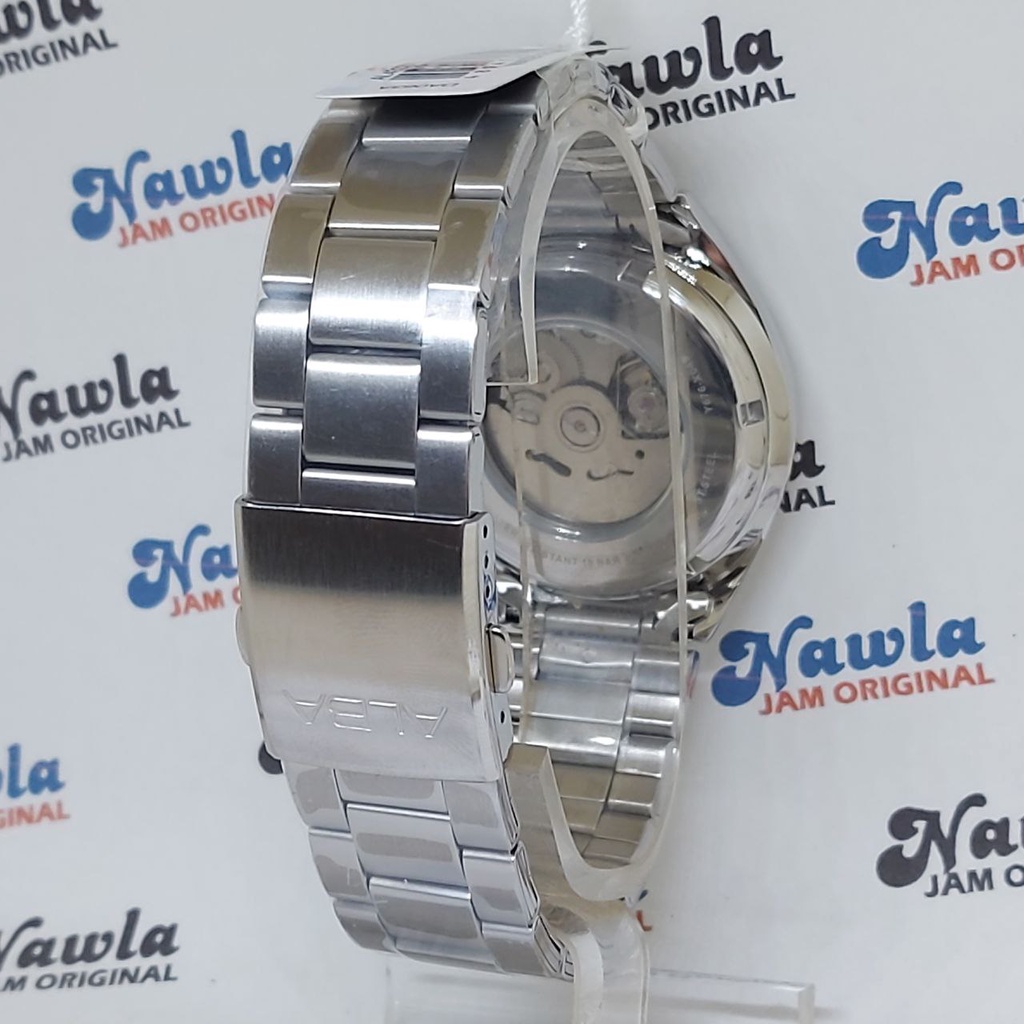 Alba Automatic AL4327X1 Black Dial - Jam Tangan Pria AL4327