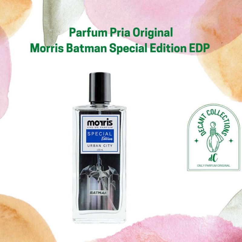 Parfum Pria Original Morris Batman Special Edition EDP Urban City