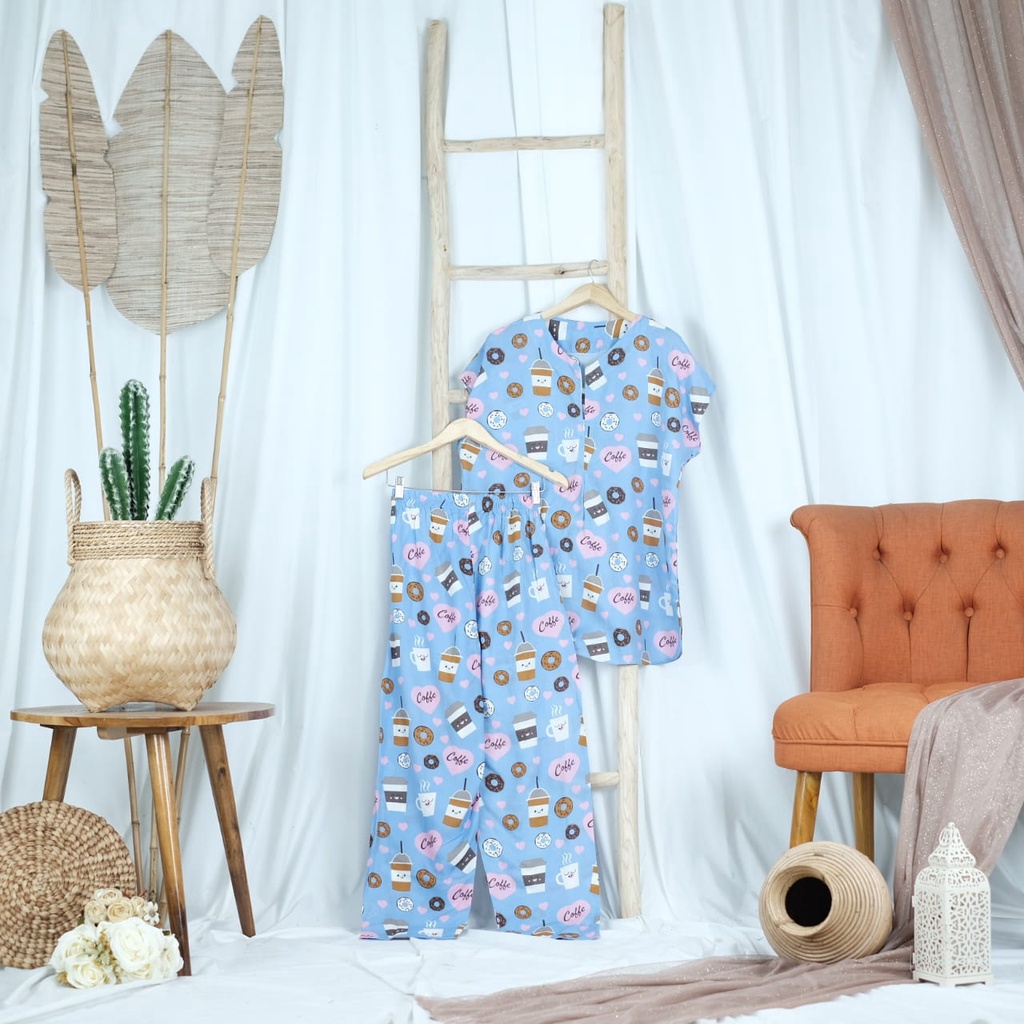 Konveksi Tasik - (COD) Piyama MOTIF Jumbo LD 120 PREMIUM RAYON