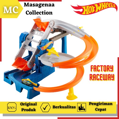 Mainan Lintasan Jalanan Arena Trek Hot Wheels Hotwheels Hotwheel Track Raceway Race Balap Mobil Ori