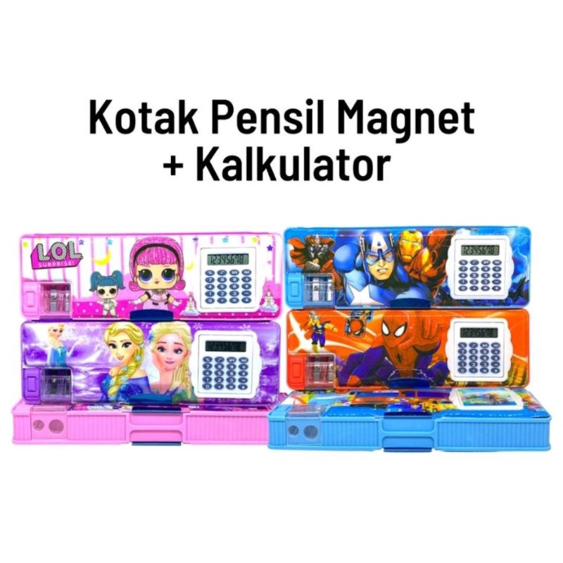 

KOTAK PENSIL KALKULATOR RAUTAN / STUDY SET CALCULATOR