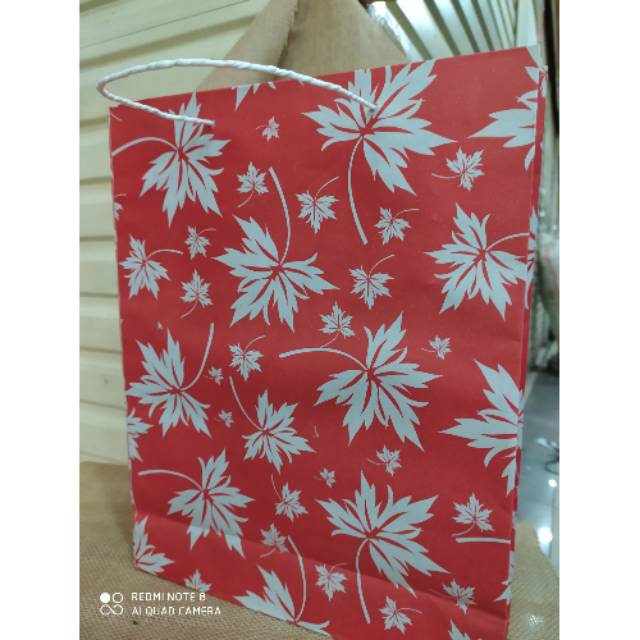 

Paper bag polio batik new isi 12pcs termurah