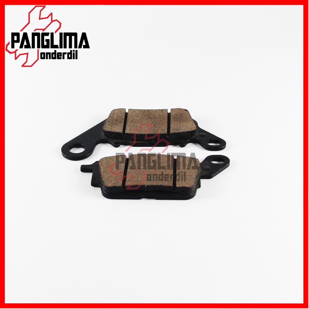 Kampas Rem Cakram Mio M3-Z-S 125 &amp; NMAX-N Max &amp; Aerox 155 &amp; MX King 150 &amp; Soul GT New-Blue Core &amp; Fino &amp; Lexi S-ABS &amp; Free Go &amp; Jupiter Z1 &amp; Vega Force &amp; X-Ride Kanvas Depan Discpad-Dispad-Disped-Disc-Dis Pad-Ped