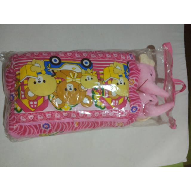 Preloved - Bantal Guling Bayi motif hewan - Bantal Guling Karakter hewan Gajah