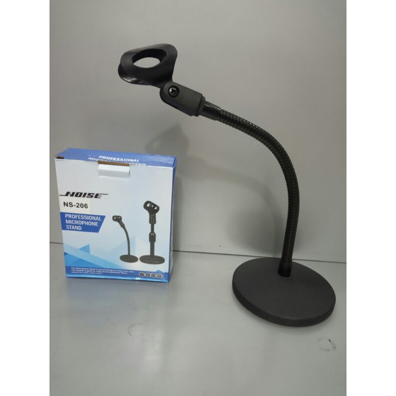 CAGAK MIC STAND MIC MEJA SPIRAL NOISE NS206