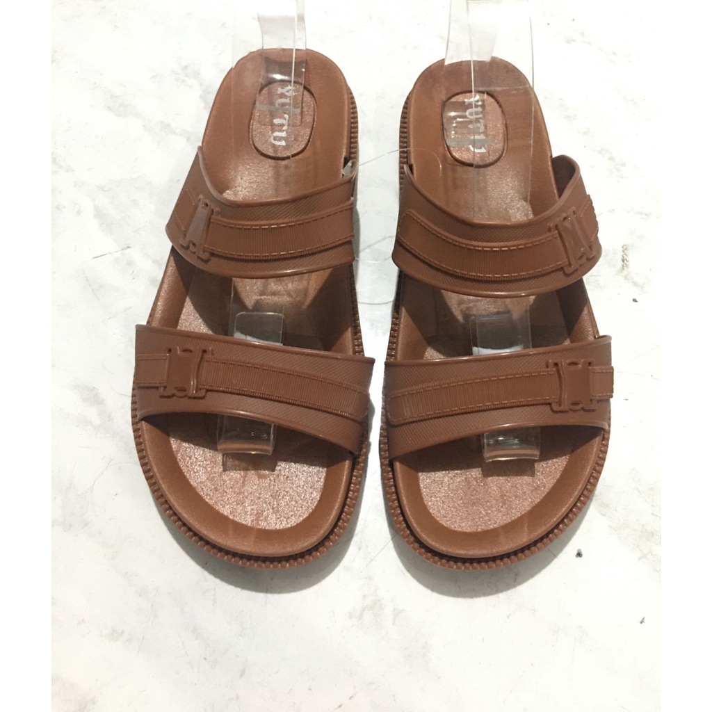 YT-9101-5 Sandal Selop Wanita 2 Tali Merek YUTU Terbaru Ukuran 36-40