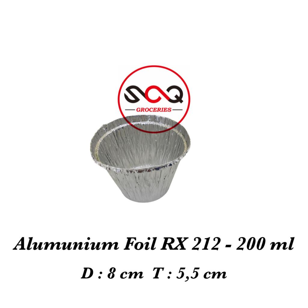 Alumunium Foil Cup RX 212 - 200ml Aluminium foil