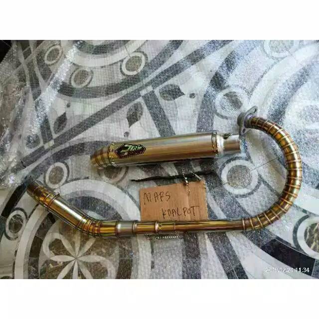 KNALPOT RACING JRM LEHER FULLCACING C TIGER MEGAPRO CB KLASIK DLL