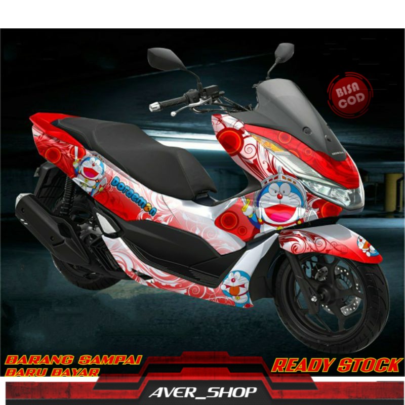 Decal new pcx 160 full body Striping pcx 160 2021 variasi Sticker motor Stiker decal pcx variasi