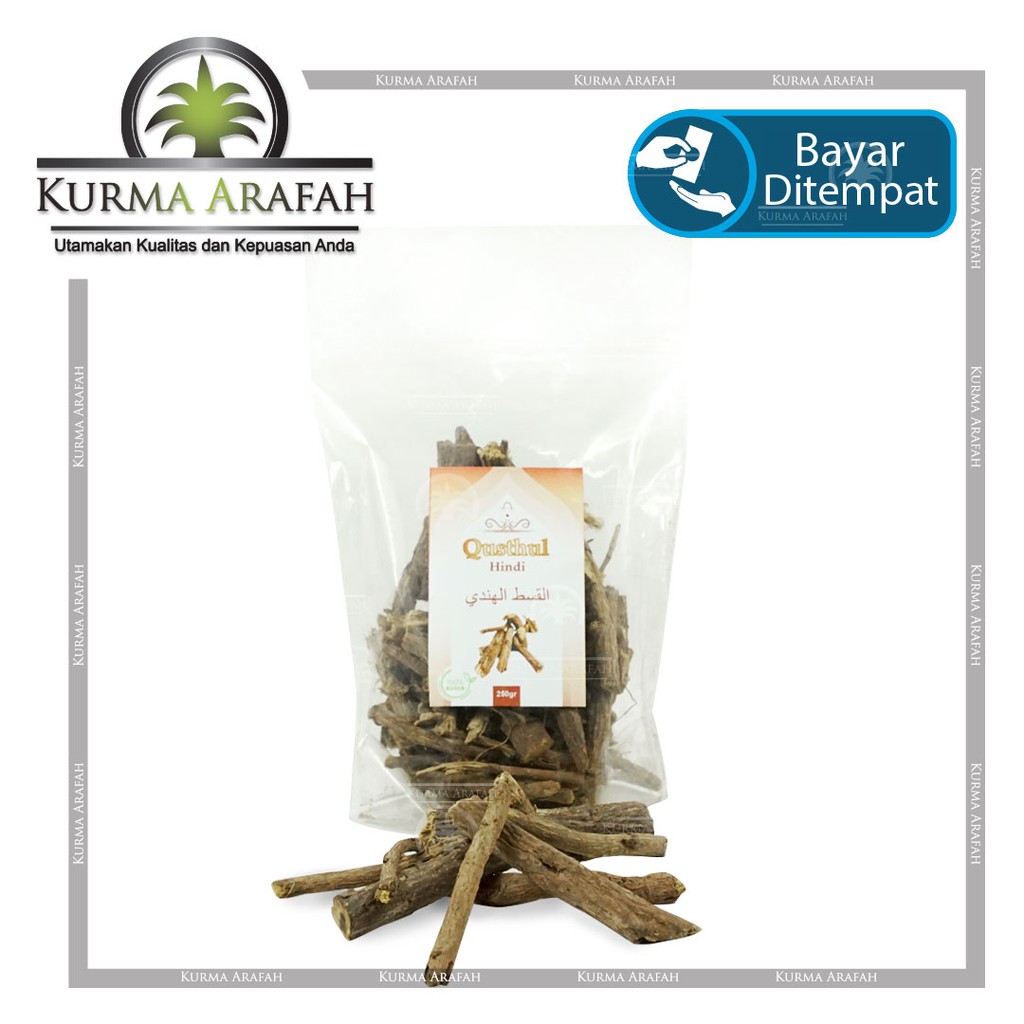 Qusthul Hindy Batang 250gr Dahan Al Qusht Al Hindy Costus Root Alami