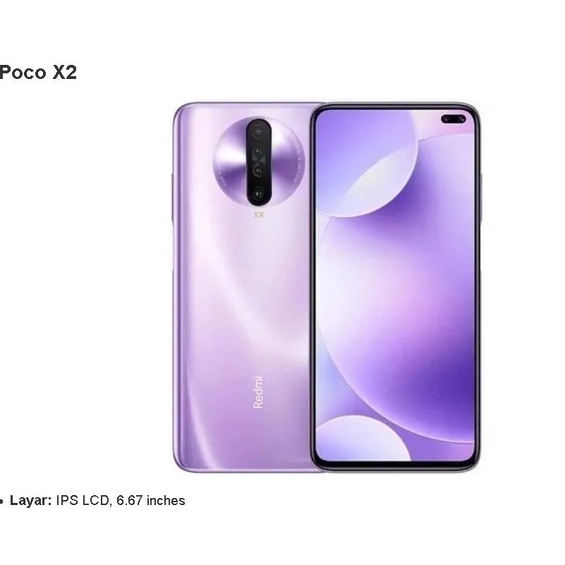 xiaomi  poco x2 ANTI GORES LAYAR  9H HARDNESS NANO GLASS dan ANTI SHOCK EXTREME