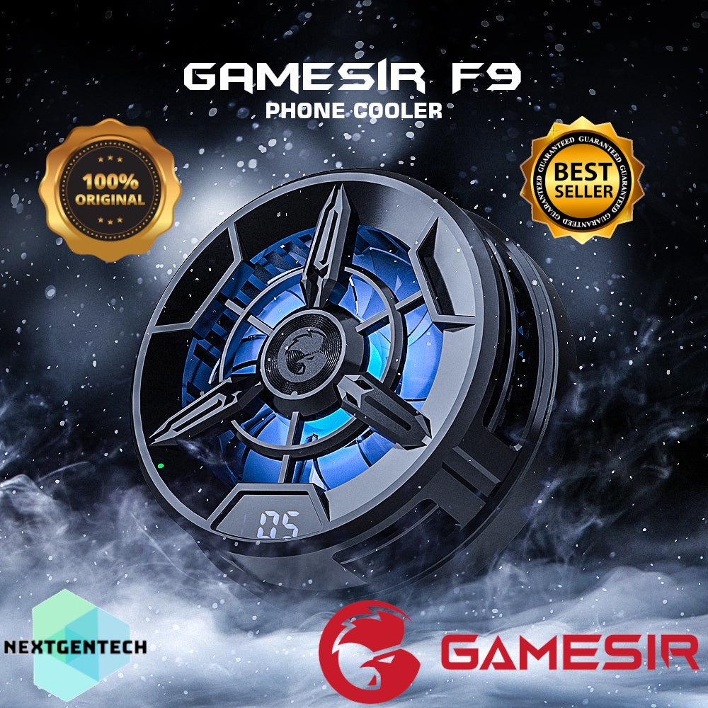 Gamesir F9 Phone Cooler Cooling Fan Pendingin HP Magnetic Magsafe