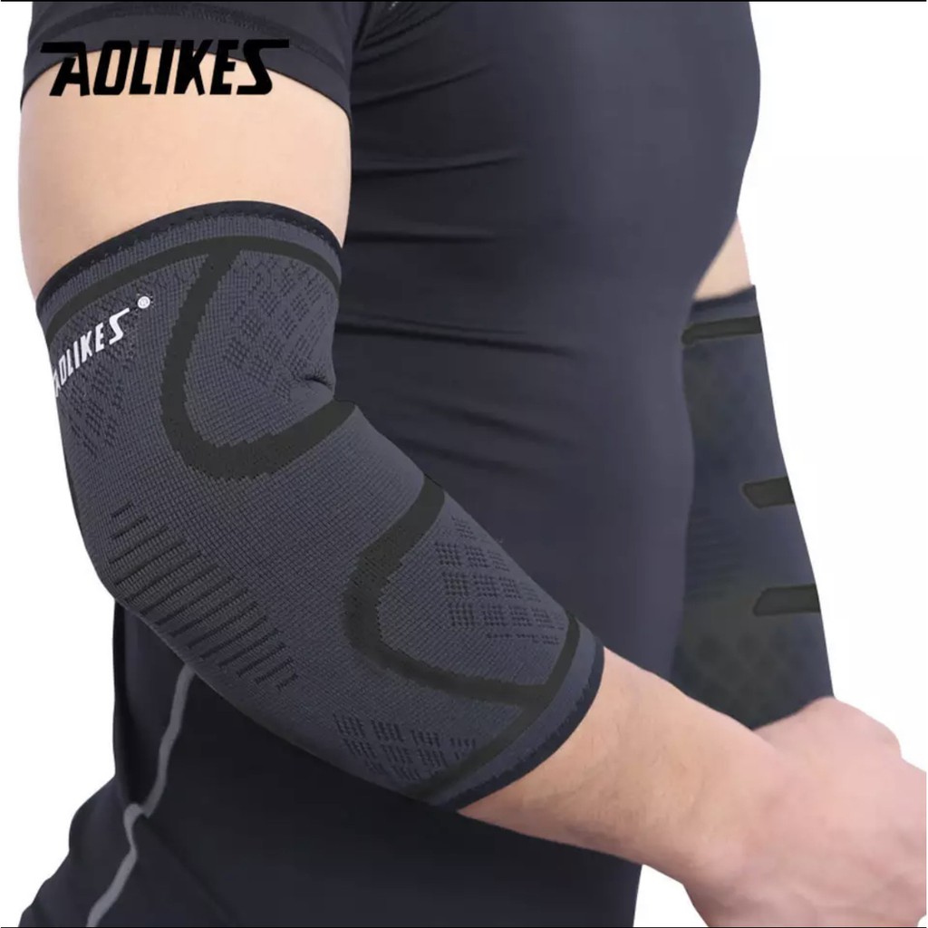 AOLIKES 7547 Premium Elbow Support - Elastic Sleeve / Deker Pelindung Siku Tangan