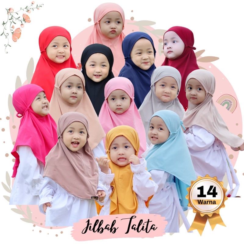 Jual Jilbab Anak TALITA- Jilbab anak perempuan lucu murah premium dan