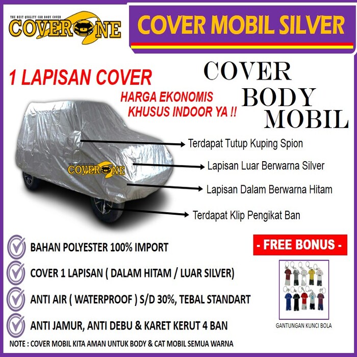 Selimut Sarung Body Cover Mobil Hyundai Tucson / Mantel Penutup Mobil Hyundai Tucson / Cover Mobil Outdoor Indoor / Selimut Mobil / Sarung Mobil / Cover Mobil Waterproof Anti Air Free Pengikat Ban