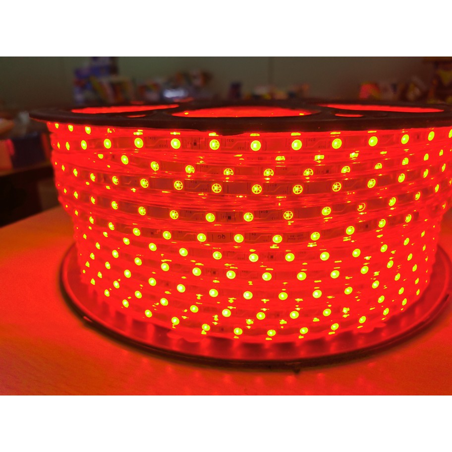 Lampu led strip selang SMD 5050 220v 50 meter lampu led strip