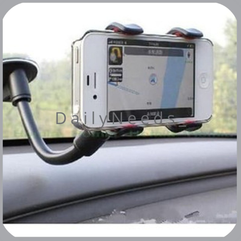 Tongsis kaca Mobil Long Neck Car phone Holder Mobil Stand Bracket HP GPS Handphone